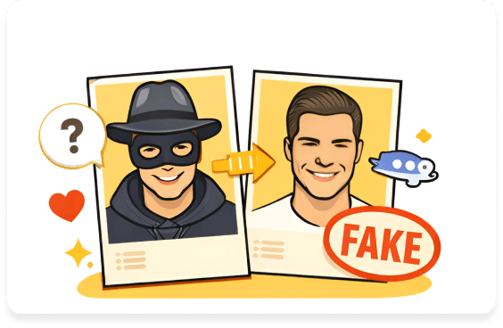 Fake profiles or impersonation